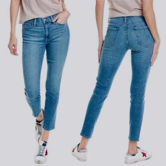 Hudson Blair High Rise Skinny Blue Jeans Size 27 - Picture 1 of 12